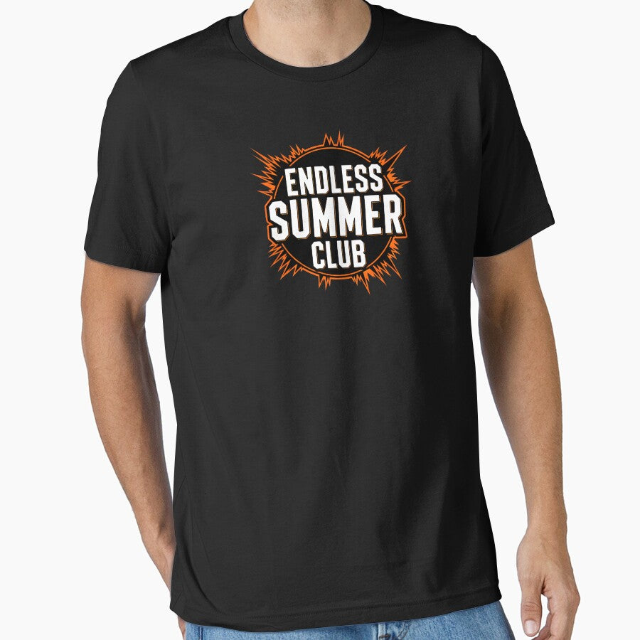 Endless Summer Club Urban Festival Circular Badge by DigitalArtx-com