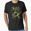 Jimothy Seattle Raccoon Feral Legend Retro Moon Art by Juansustait