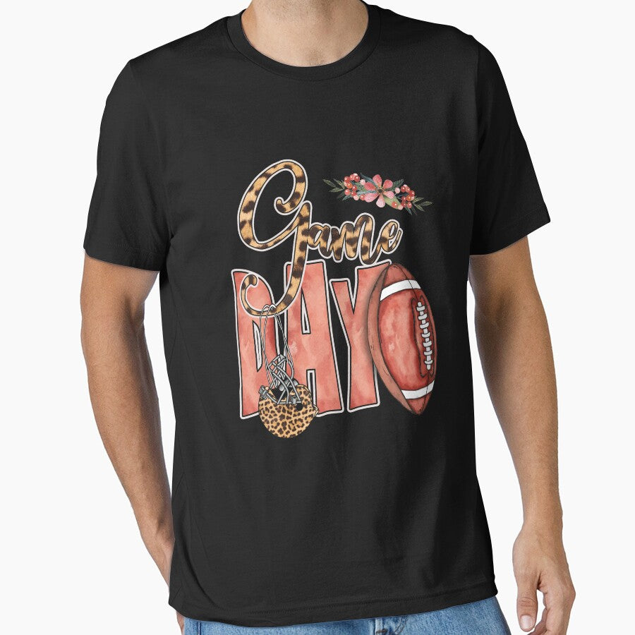Cute Football Leopard Game Day by BaseStore