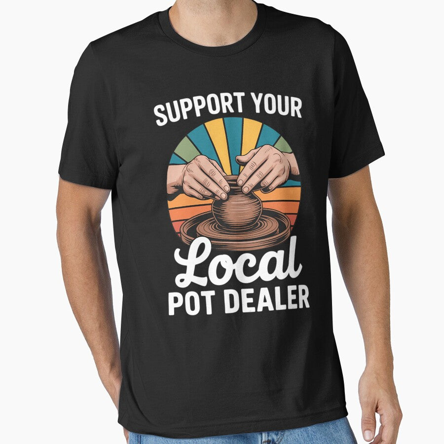 Funny Pot Dealer For Pottery Artists Cool Clay Potter by tiekanamac