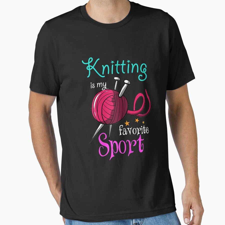 Knitting Is My Favorite Sport - Knitting Lover by RobertJason