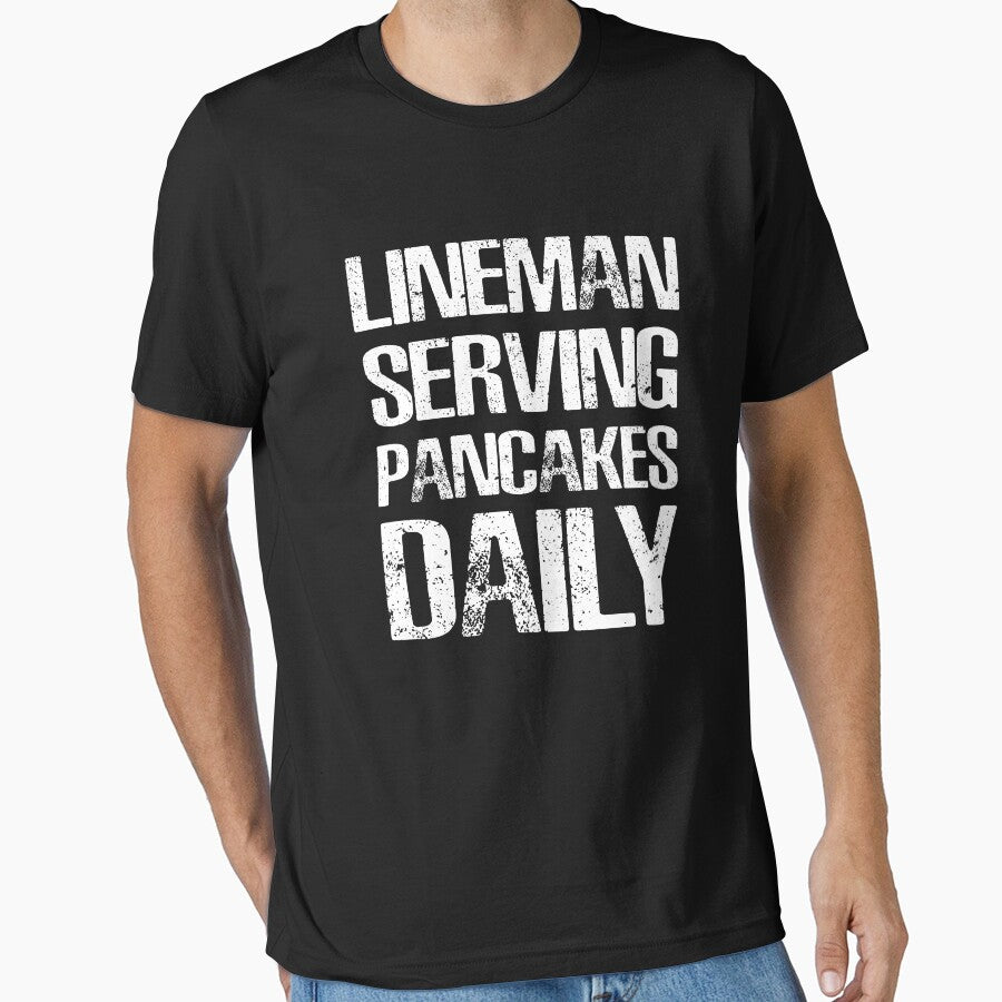 lineman serving pancakes daily by Ayalolo2020