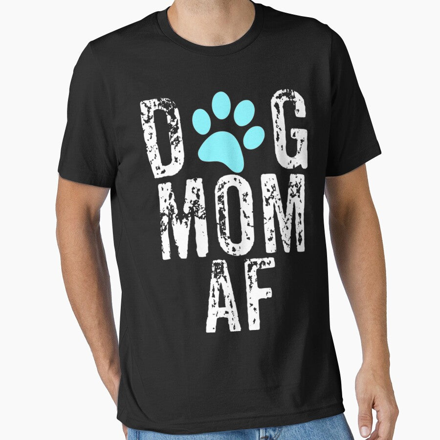 Dog Mom Af Hoodie | Crazy Dog Lady Hoodie by ErnestoStudio