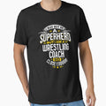 Wrestling Coach Gift Idea Superhero Wrestling by MichelSorour