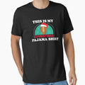 This Is My Christmas Pajama Football by YoubiArt