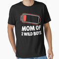 Mothers Day Mom Of 2 Wild Boys by tmerchtrends Unisex