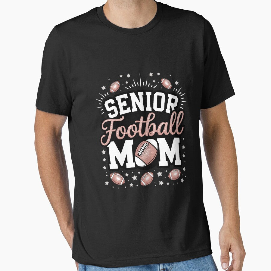 Senior Football Mom Football Mama Game Day Class of 2025 by ConceptThena