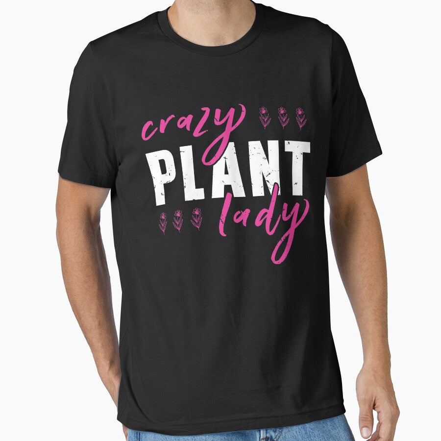 Crazy Plant Lady Funny Gardening Plant Succulents by topdesignarts