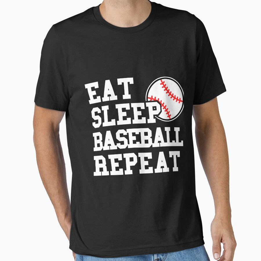 Eat Sleep Baseball Repeat by AlbredaAE