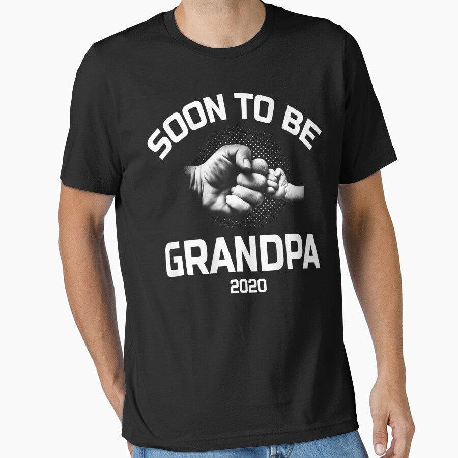 Promoted New Grandpa Soon To Be Grandpa Est 2020 Gif by JWArtStudio