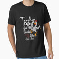 Teacher Life Got Me Feelin Like Hei Hei, Teacher Gift, Teacher Life, Teacher Appreciation, Cute Teacher, Back To School by MoradovT-shirt