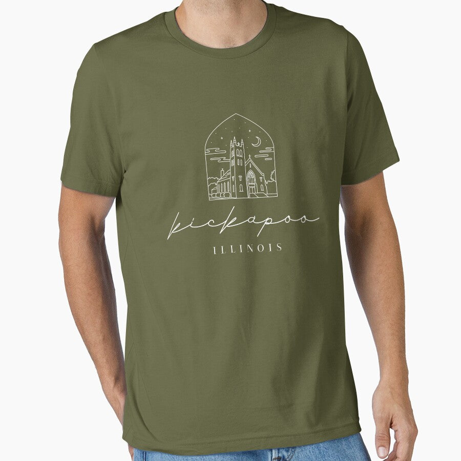 Kickapoo Illinois Church Shirt Design By Nicole Blackburn by Nicole Blackburn