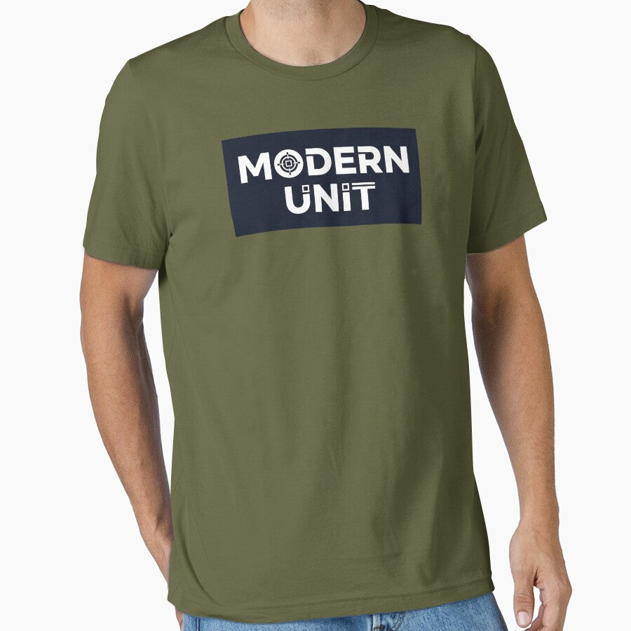 Modern Unit Tactical Typography Minimalist Streetwear by DigitalArtx-com