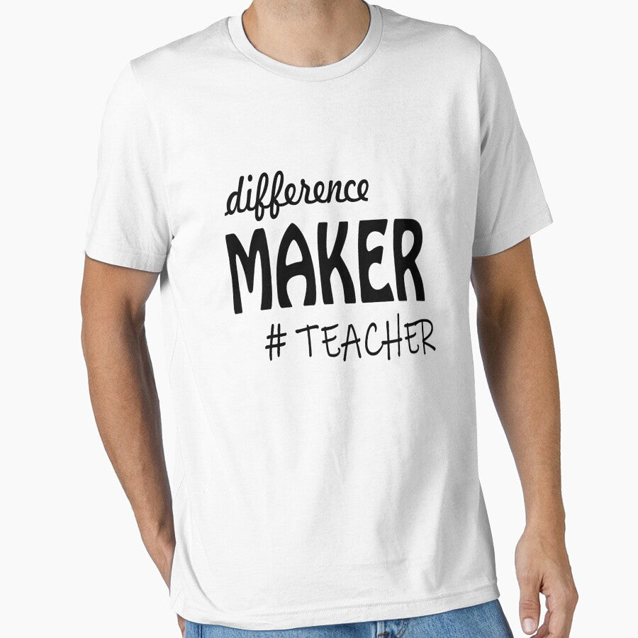 Funny Teacher Life, Educators, Difference Maker Teacher Life, Gift For Best Teacher, Teacher Appreciation ,Education Teacher's Day Job School Teaching College Educator Gift Idea Love Lover by LusterCraft
