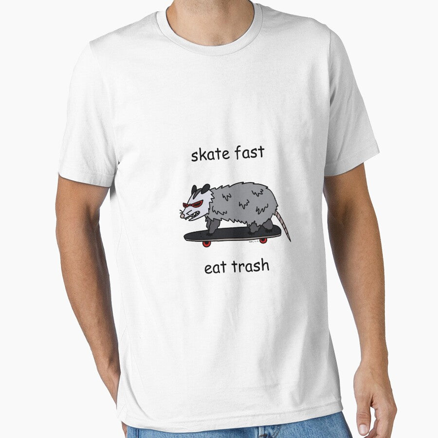 Skate Fast, Eat Trash by Meme-Bubble