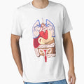 female internal organs  poster | female internal organs t-shirt | educational poster by KARTICK DUTTA