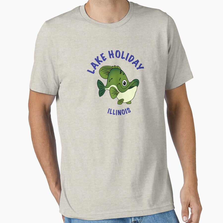 Lake Holiday - Happy Crappie - Blue by BlueSkyTheory