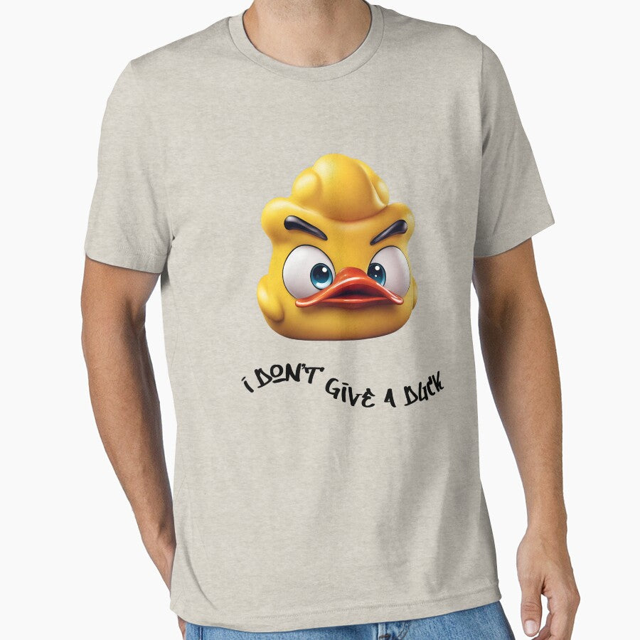 Cute Duck Cartoon ‘I Don’t Give A Duck’, Funny Duck Gifts For Adults by Cuteanimalgifts