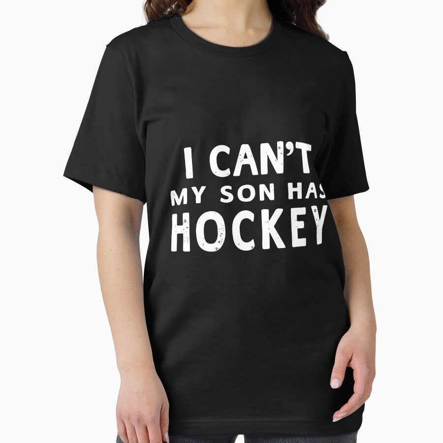 I Can't My Son Has Hockey Funny Hockey Mom Mothers Day by Helbon-art