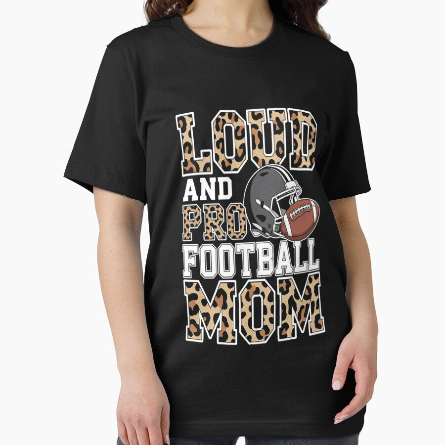 Loud Proud Moms Football Leopard by LacostCarl