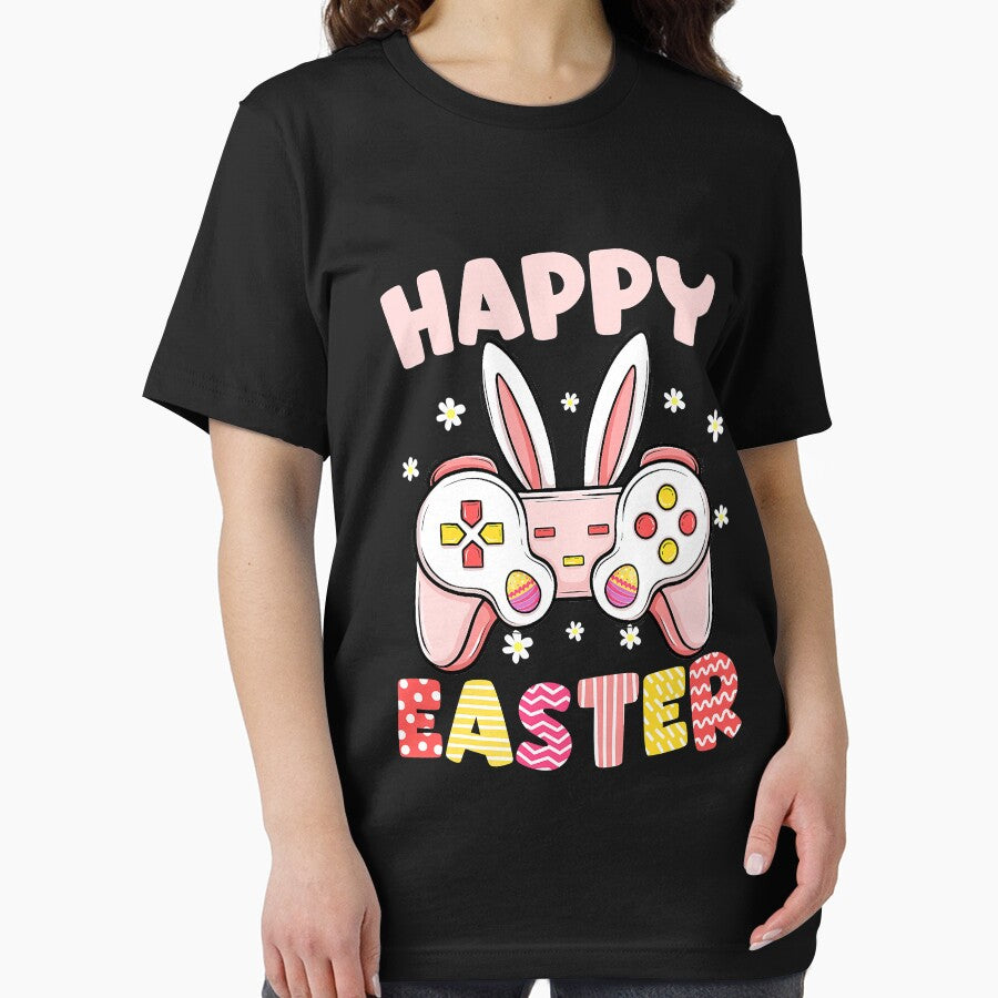 Happy Easter Day Video Game Controller Bunny Gamer by ericrichard059