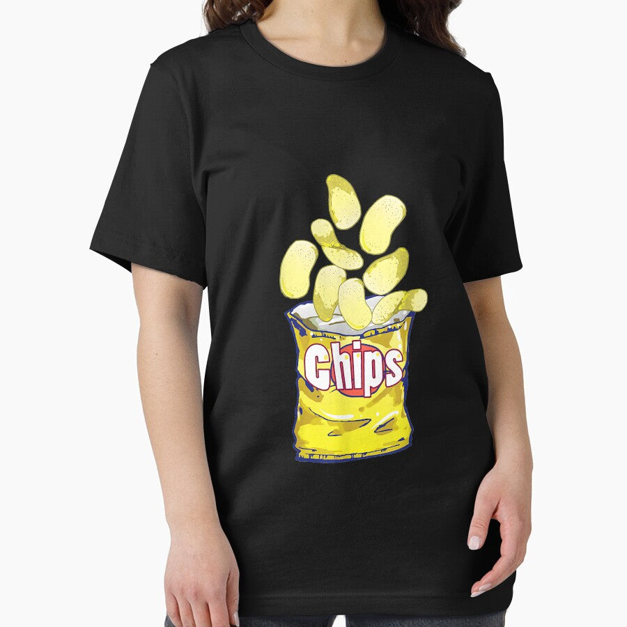 Game Day Potato Chips tshirt by nellieharper