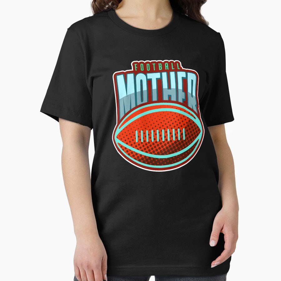 Football Mother. Funny Football Mom. Funny Football Sports Mother. by PrintNJoy