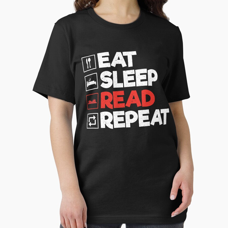 Eat Sleep Read Repeat: Funny Book Reader Book Lover by Adexyl