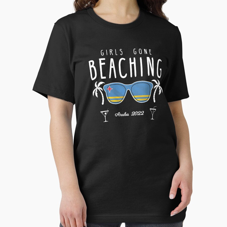 Girls Gone Beaching Bachelorette Girls Trip Aruba 2022 graphic by jakehughes2015