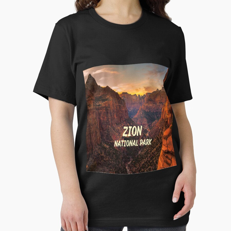 Zion National Park Vintage Sunset Travel by ShineAesthetic