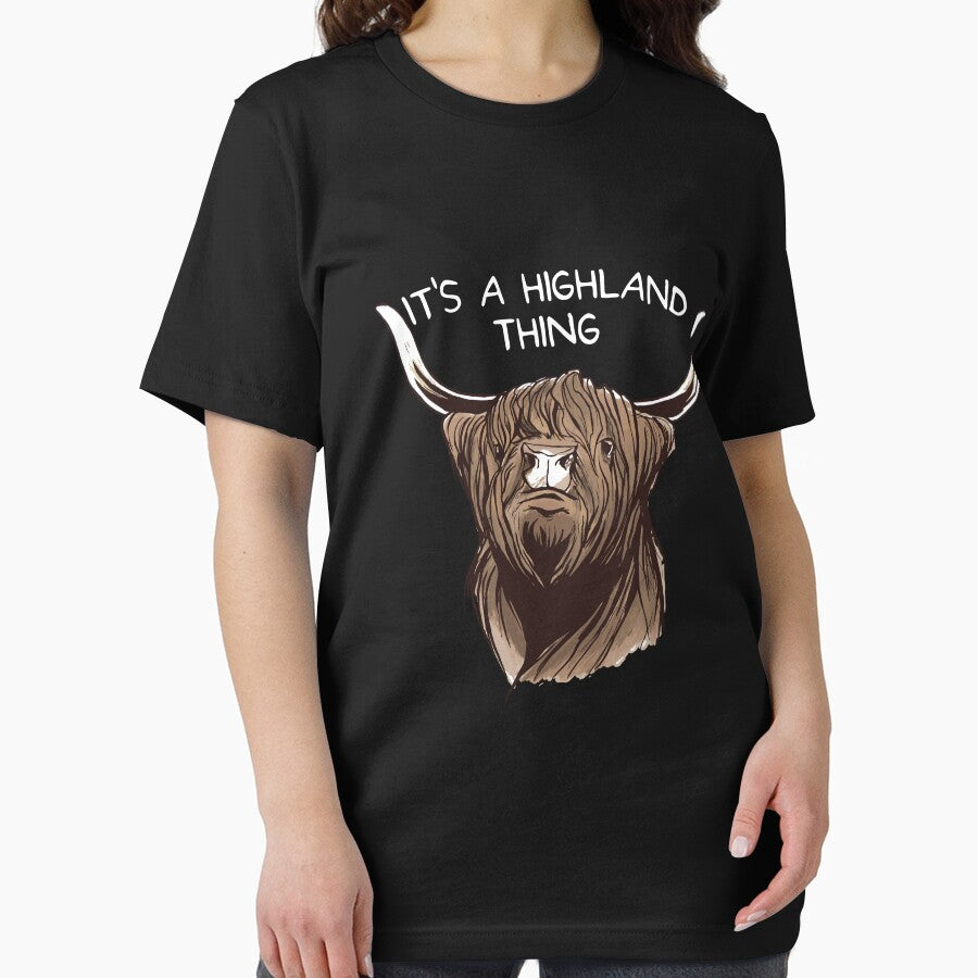 It's A Highland Thing Highland Cow Lover Highland Cow Gear by DynamicDesign