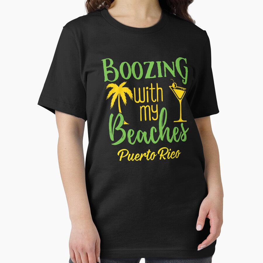 Boozing Beaches Bachelorette Girls Trip Puerto Rico print by jakehughes2015