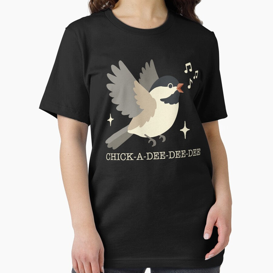 Chick A Dee Dee Dee Cute Chickadee Bird by FreshVibe Prints