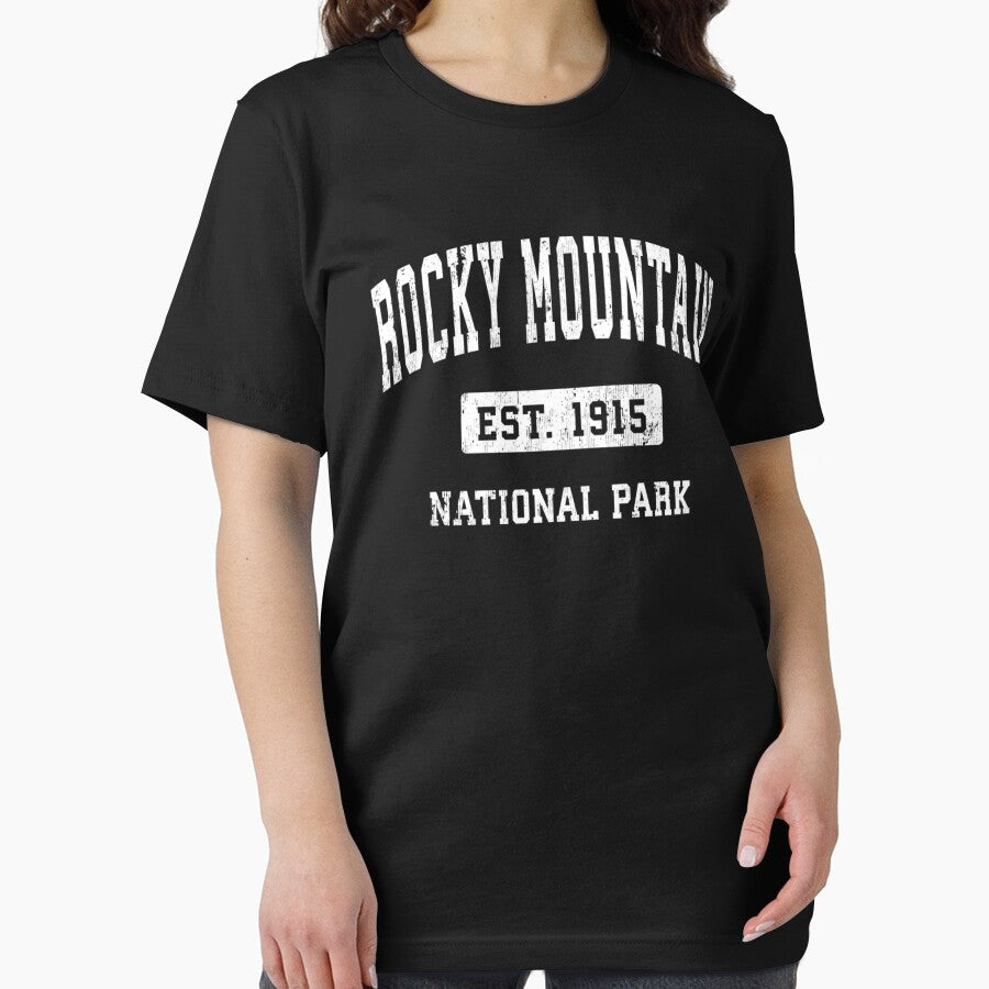 Rocky Mountain Vintage National Park Sports by Gennadim