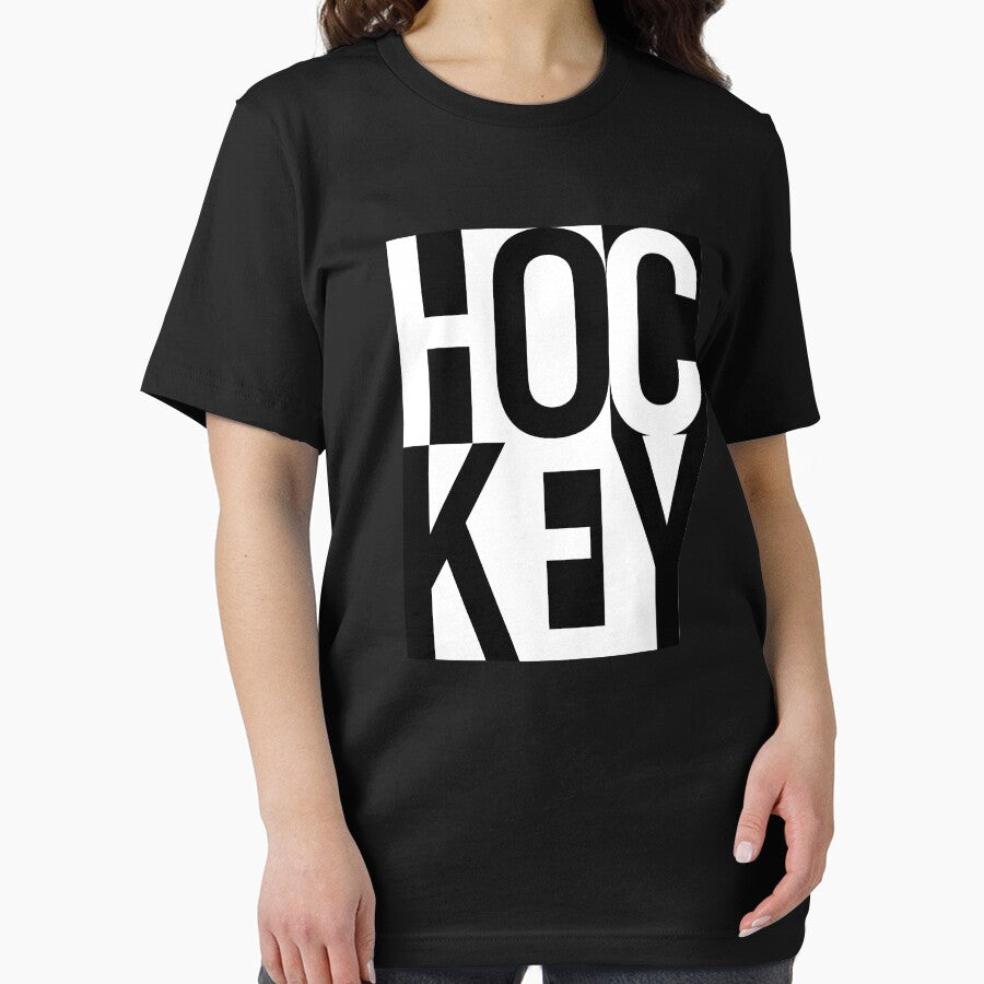 Hockey - Bold Letters by Eye on the Blueline