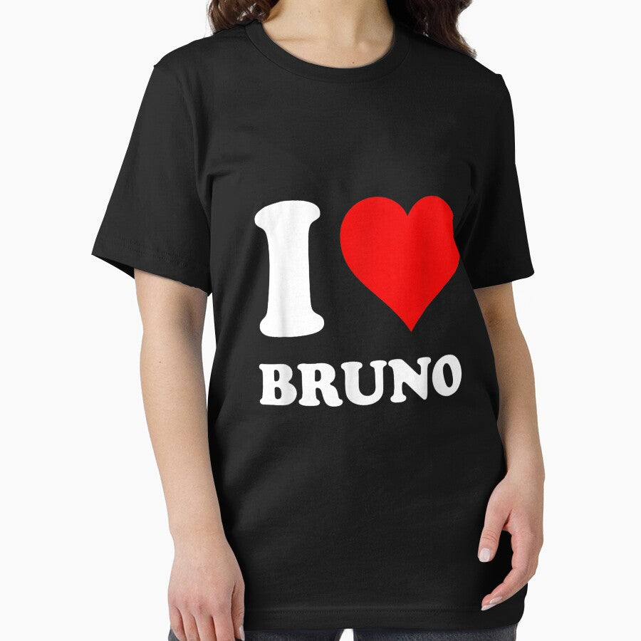 Red Heart I Love Bruno by hayesuzzia887