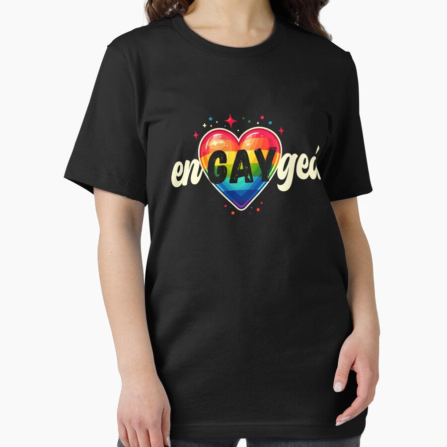Engayged LGBT Pride Engaged Gay Bridesmaid Wedding Lesbian by Dressed For  Duty