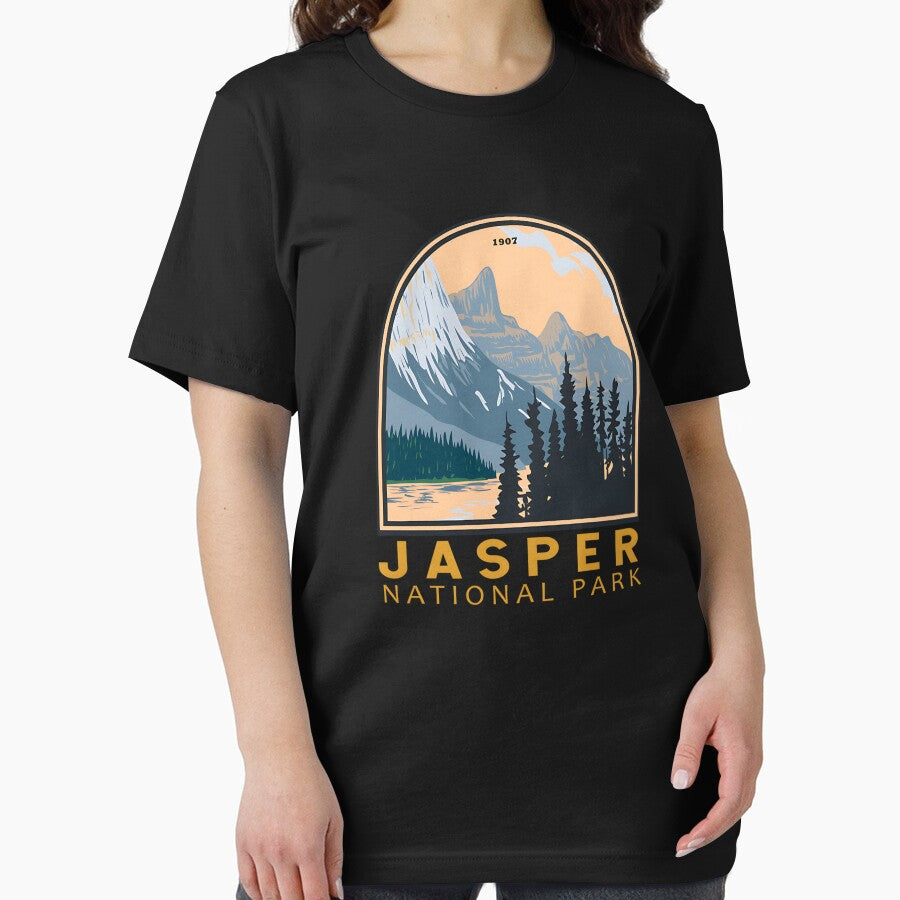 Jasper National Park Canada Vintage Emblem by aggvinquoterl