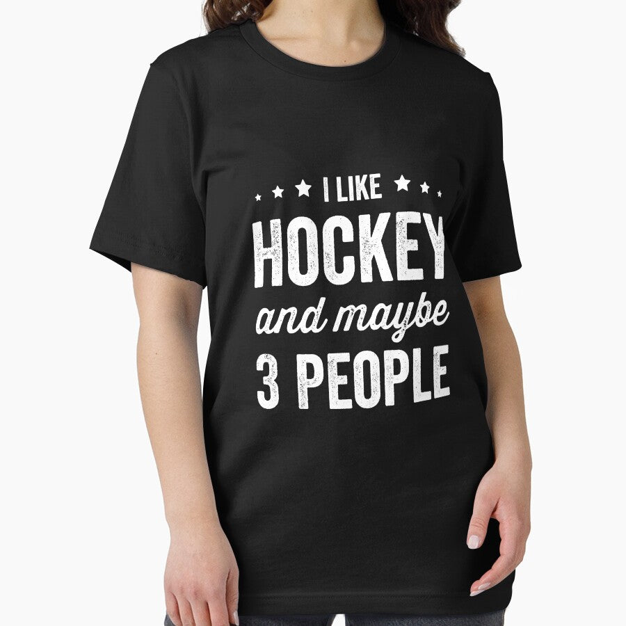 I Like Hockey And Maybe 3 People Hockey Lover by RareBunny