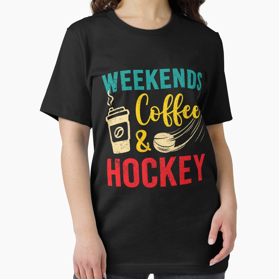 Weekends Coffee and Hockey for Hockey Lover by UniPrint4All