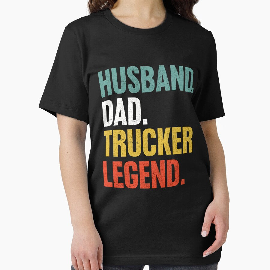 Husband Dad Trucker Legend - Funny Trucker by venivipslot