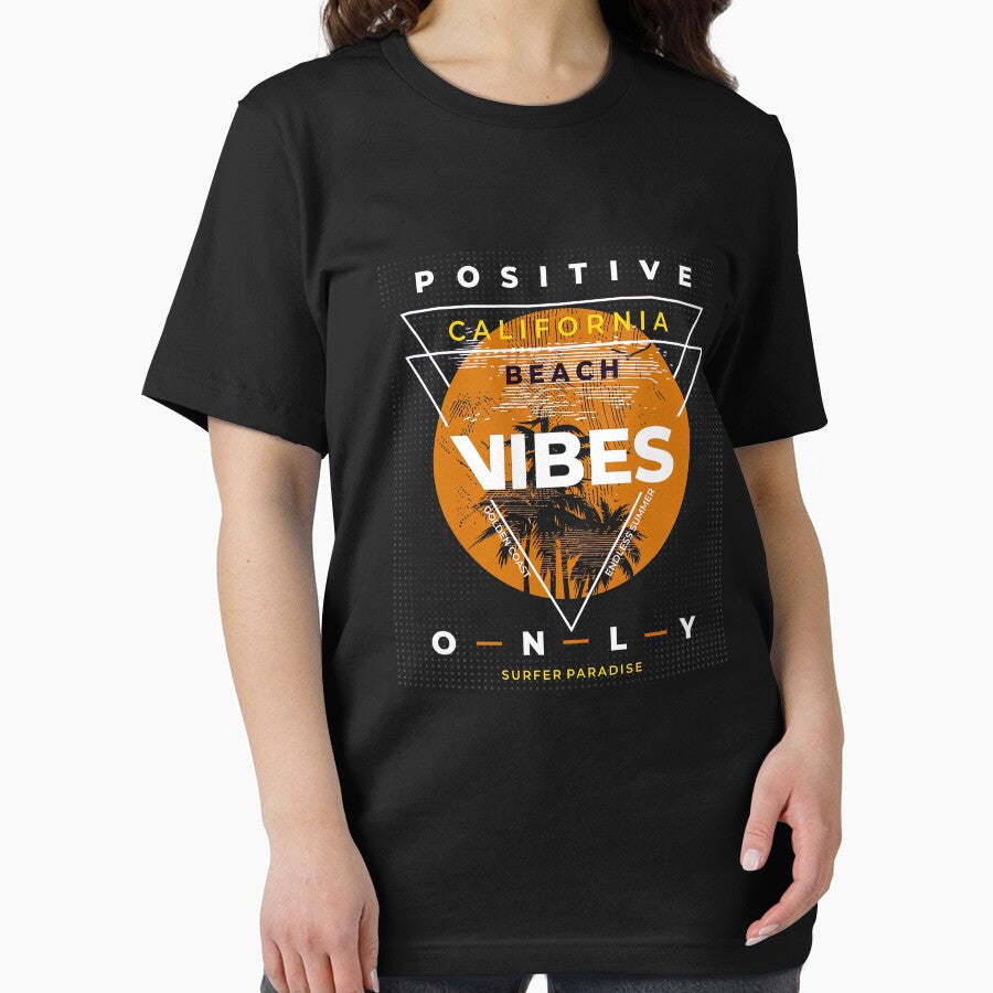 Positive Vibes Only California Beach Vibes by graphic-genie