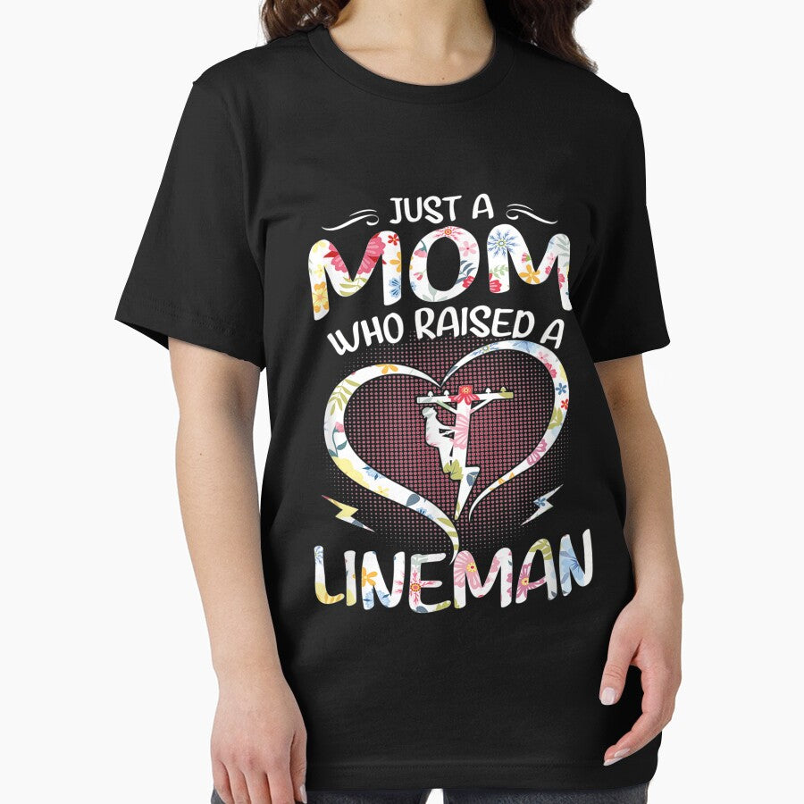 Just A Mom Who Raised A Lineman ,  Mother's Day Gift by justbejoker