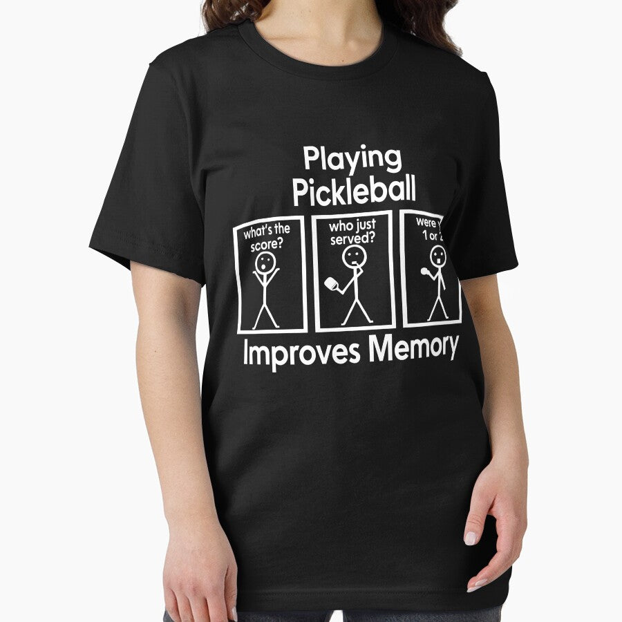 Playing Pickleball by RoderickStout