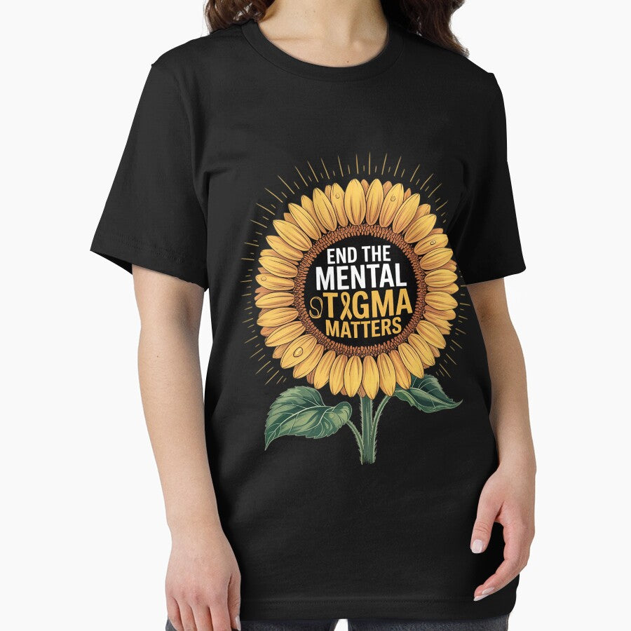 End The Stigma Mental Health Matters Awareness by BlackStars3Neon