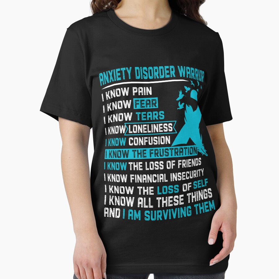 I Am Anxiety Disorder Warrior, I Know All These Things and I Am Surviving Them by DianabellShop