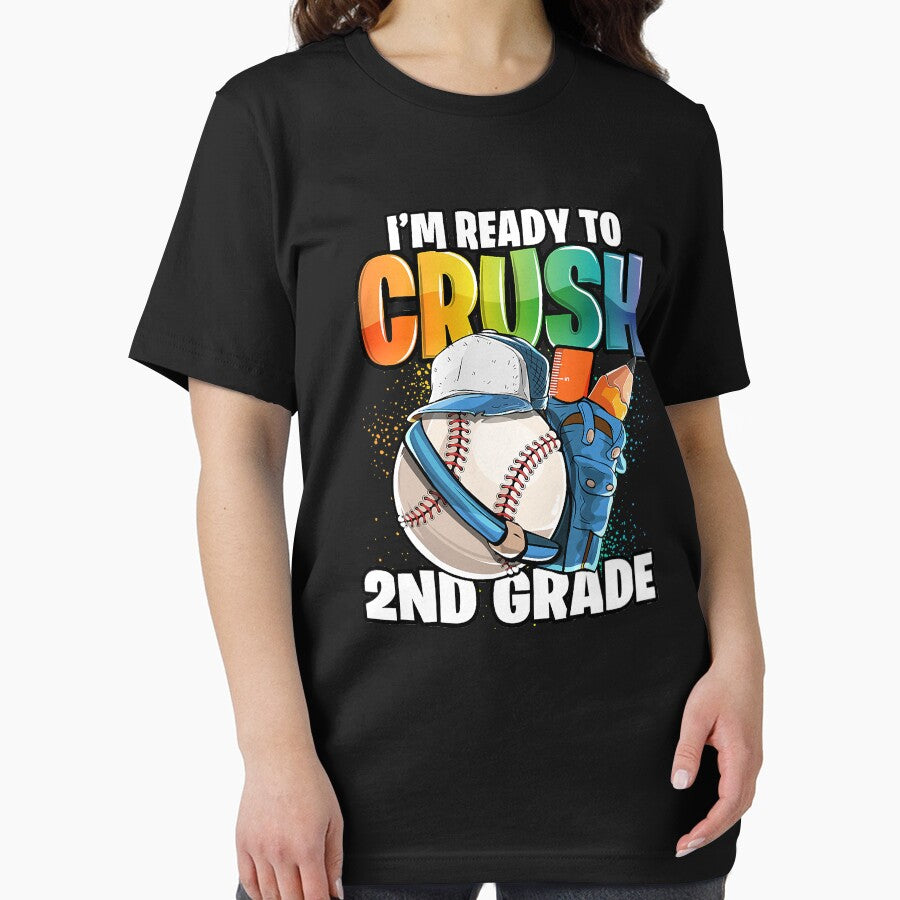 I'm Ready to Crush 2nd Grade Baseball Back To School by MichelSorour