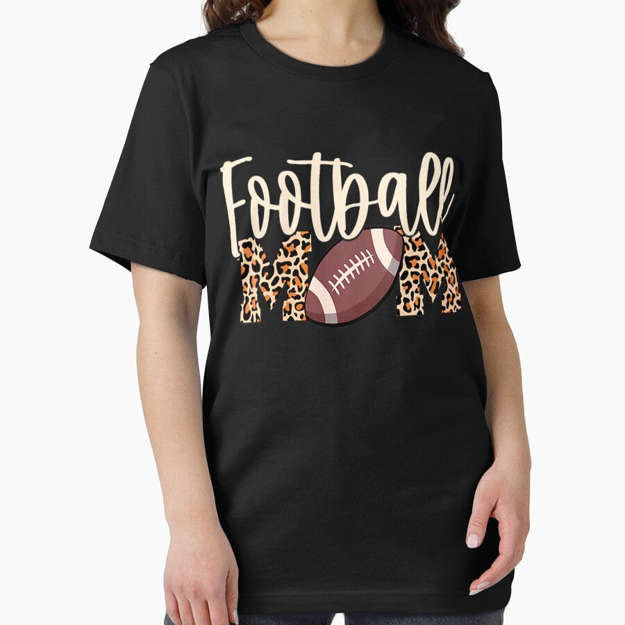 Football Mom Leopard Print by TaraxDoolittle