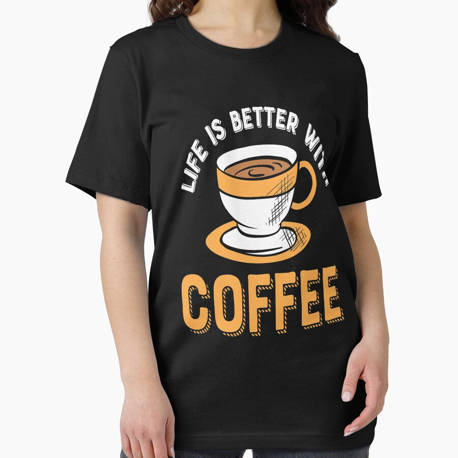 Coffee Lover Funny Sayings ,  life is better with coffee by remonss