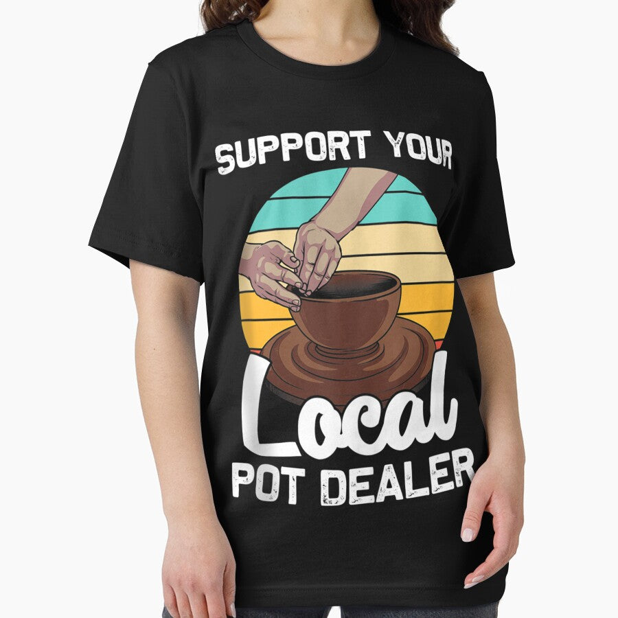 Funny Pot Dealer Gift For Pottery Artists Cool Clay Potter by ManuelMQuinlan